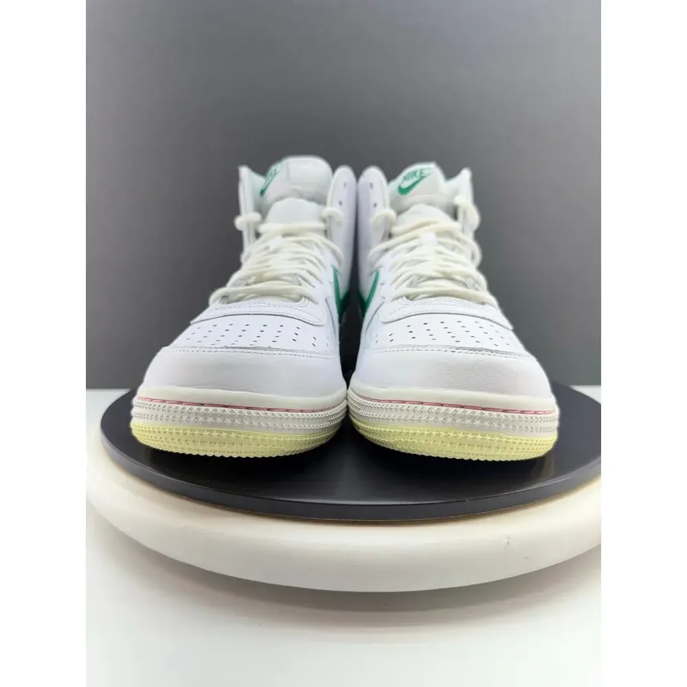 Nike Terminator‎ High Mens 12.5 White Malachite Green Sneakers Shoes FV9350-100